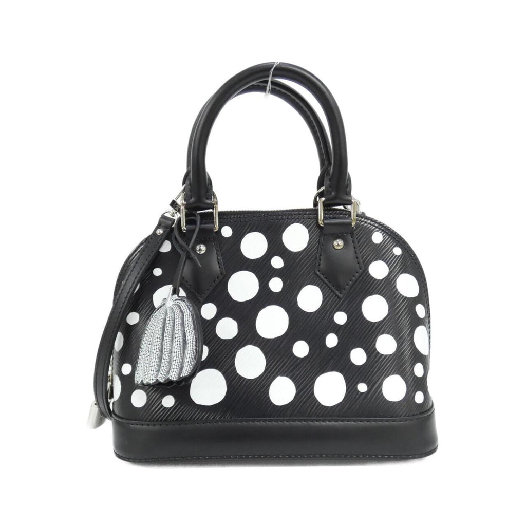 Louis Vuitton Black Leather Handbag
