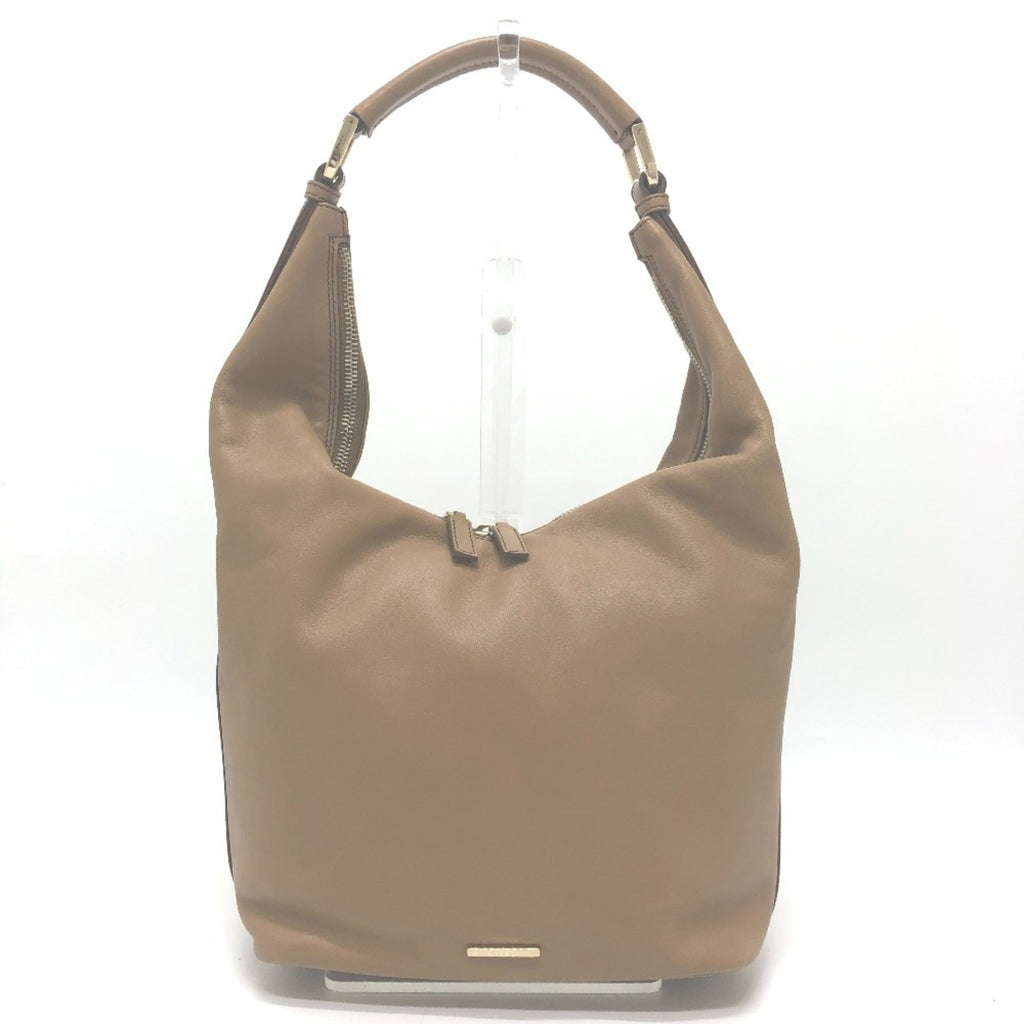 Gucci Brown Leather Handbag Shoulder Bag (Pre-Owned)