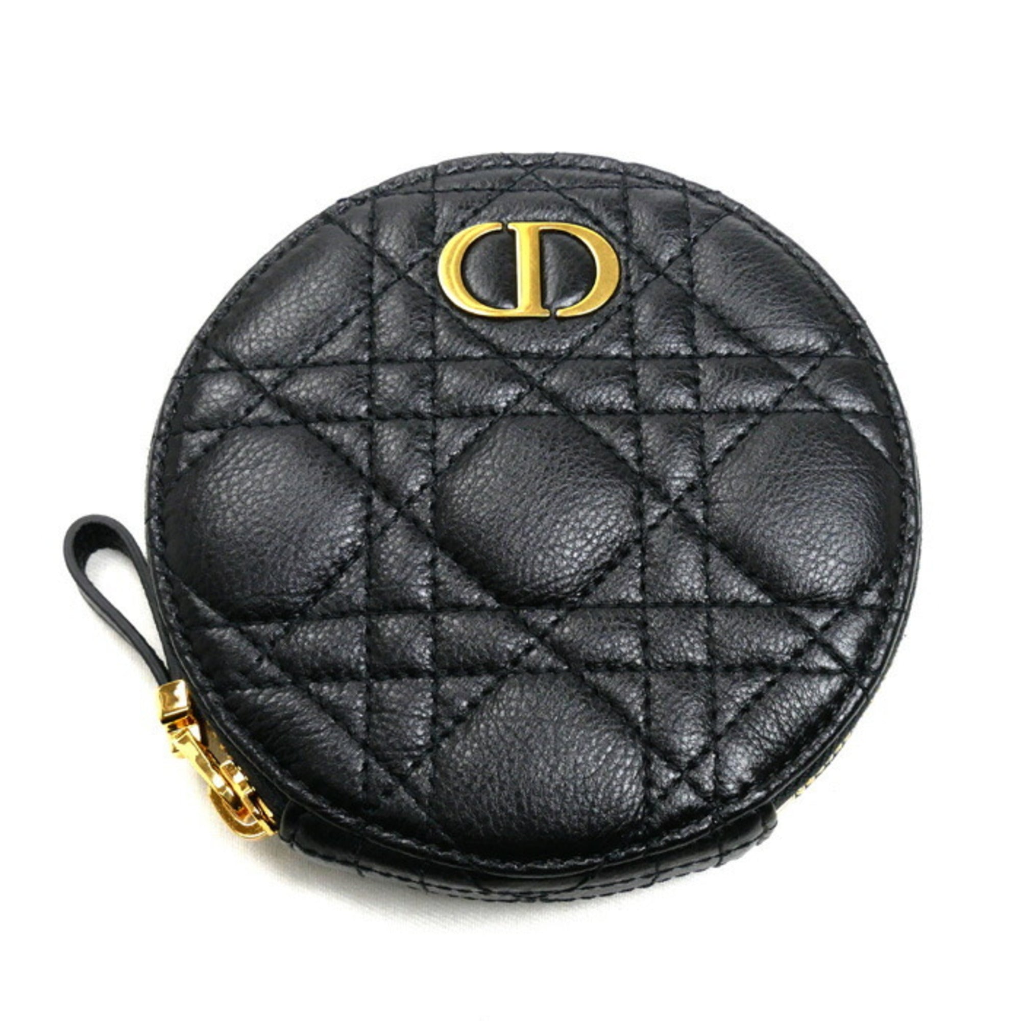 Christian Dior Black Leather Shoulder Bag (Pre-Owned)