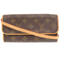 Louis Vuitton Monogram Brown Monogram Pochette Shoulder Bag