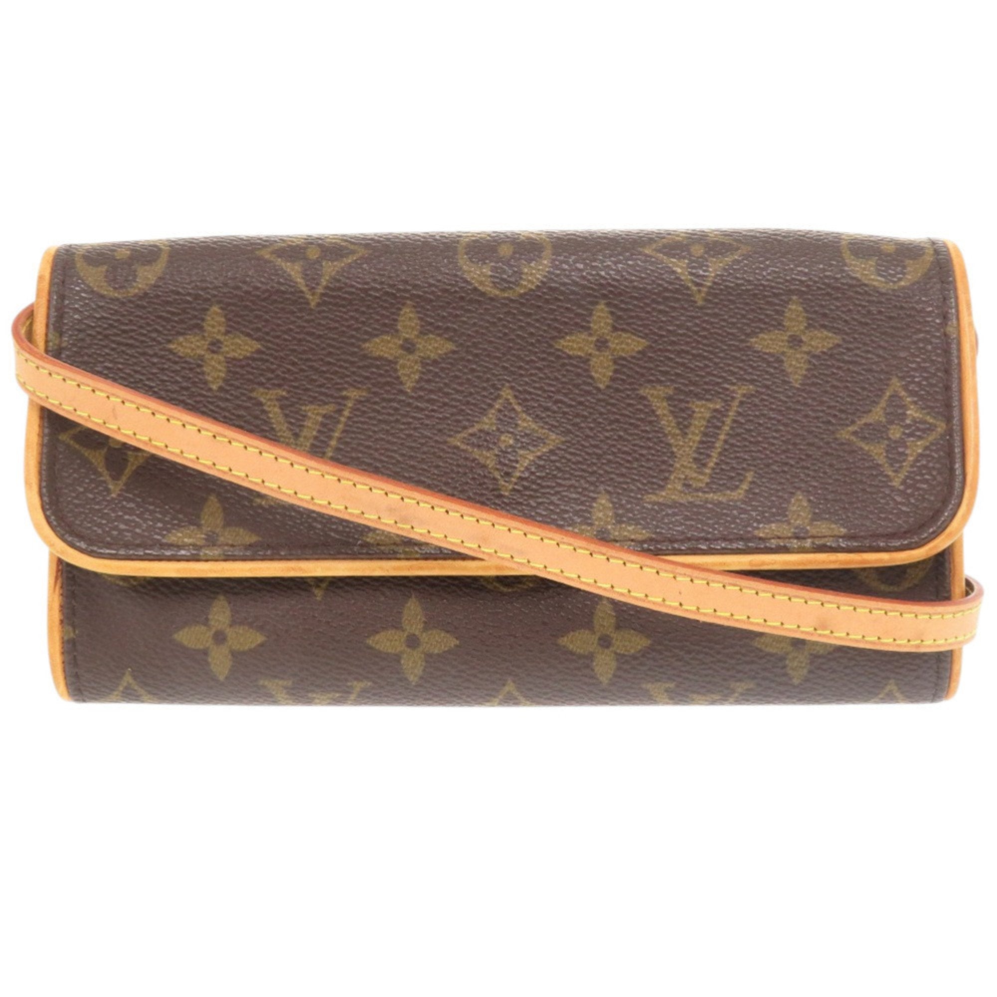 Louis Vuitton Monogram Brown Monogram Pochette Shoulder Bag