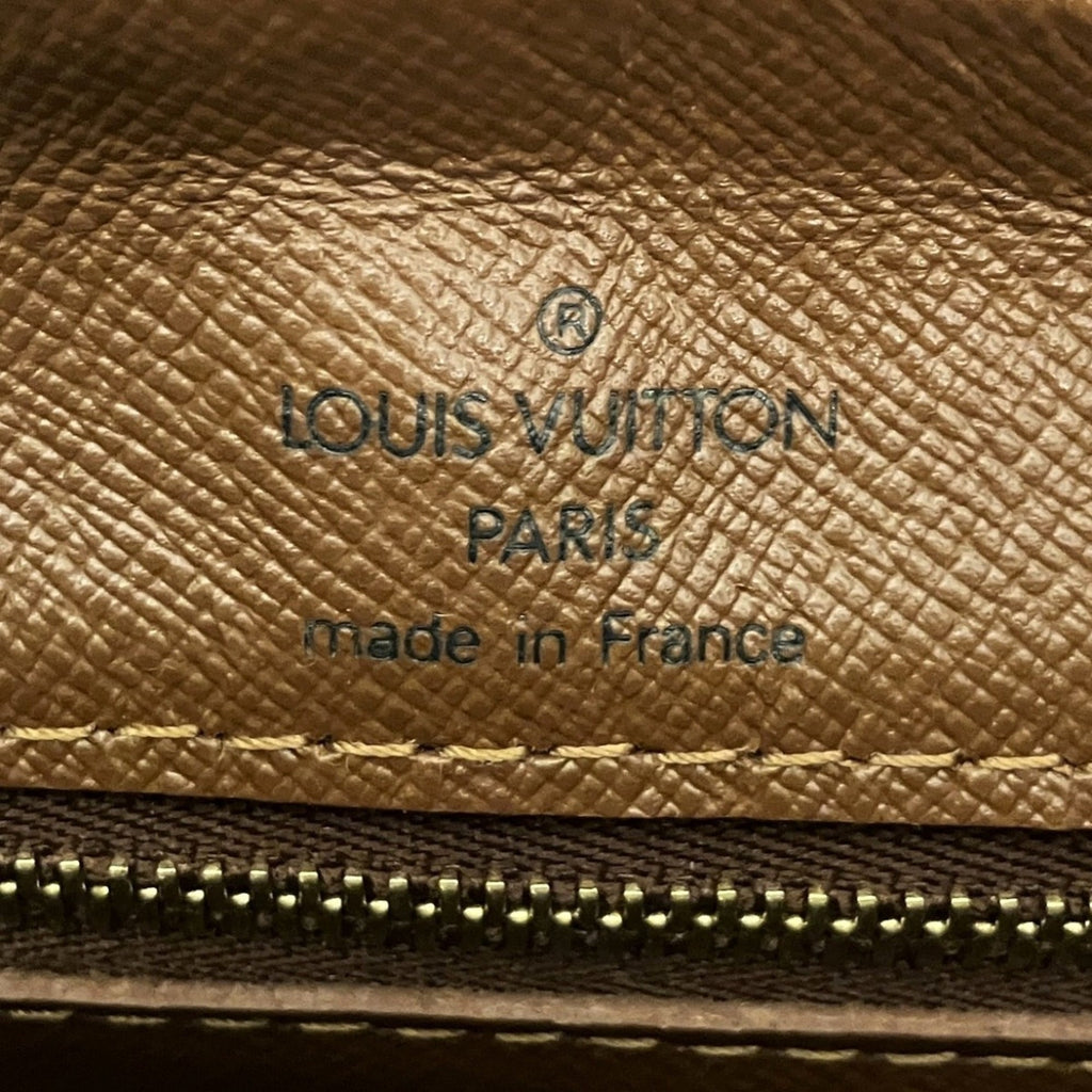 Louis Vuitton Brown Leather Shoulder Bag