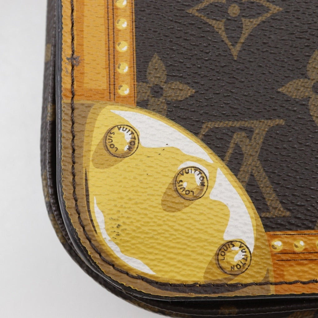 Louis Vuitton Brown Monogram Pochette Shoulder Bag