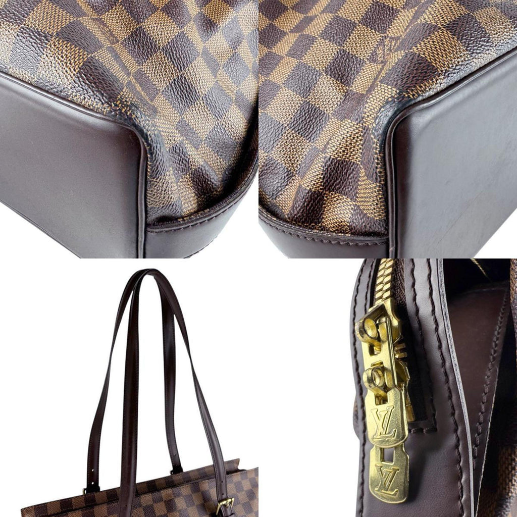 Louis Vuitton Brown Ebene Damier Canvas Shoulder Bag