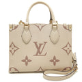 Louis Vuitton Cream Monogram Empreinte Tote Bag