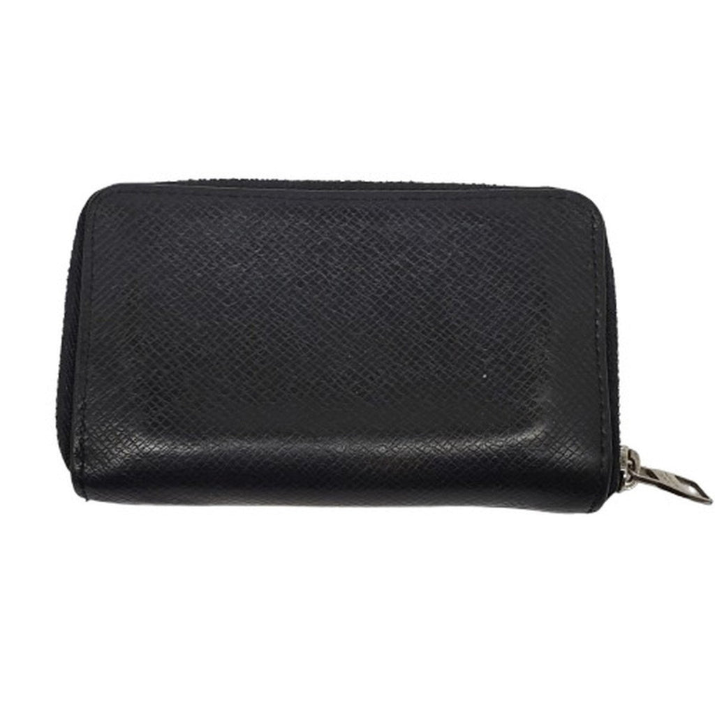 Louis Vuitton Taiga Black Taiga Leather Coin Purse/Coin Case
