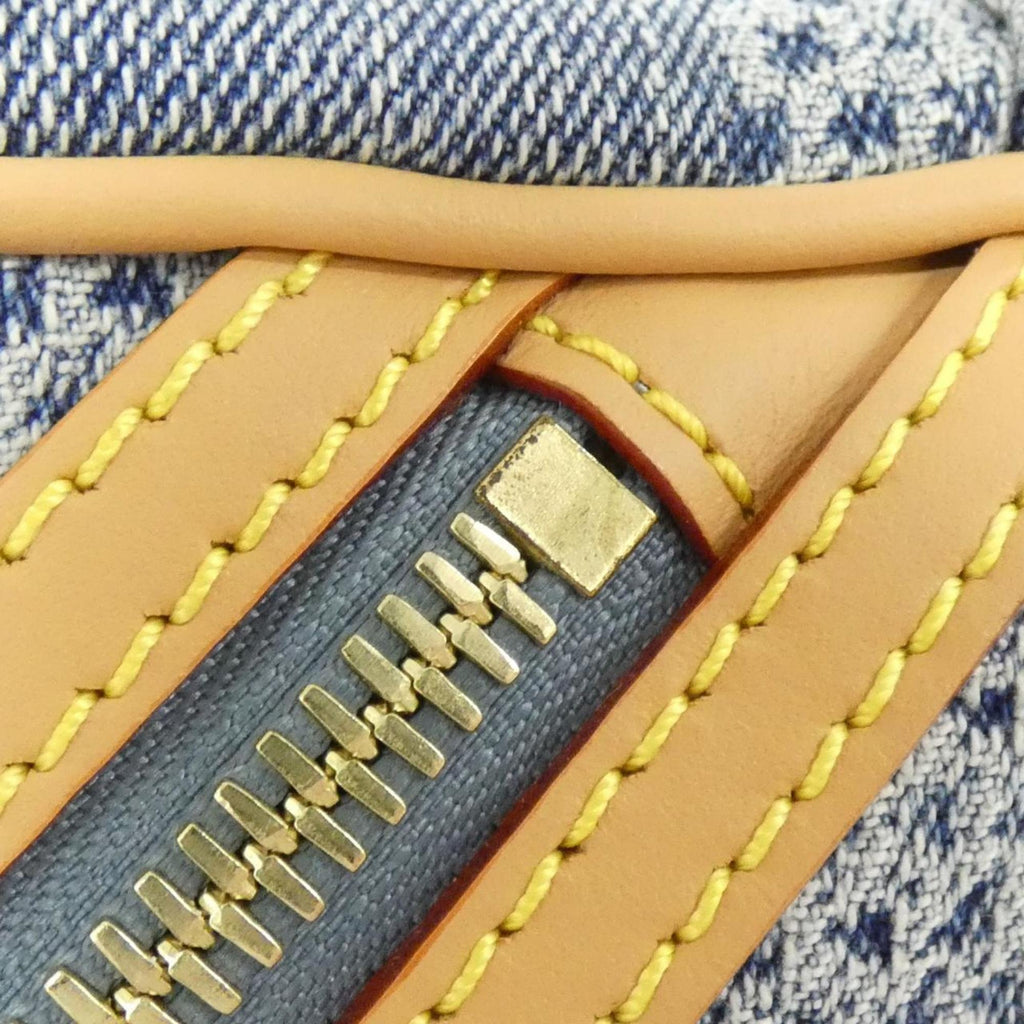 Louis Vuitton Blue Cotton Canvas Shoulder Bag