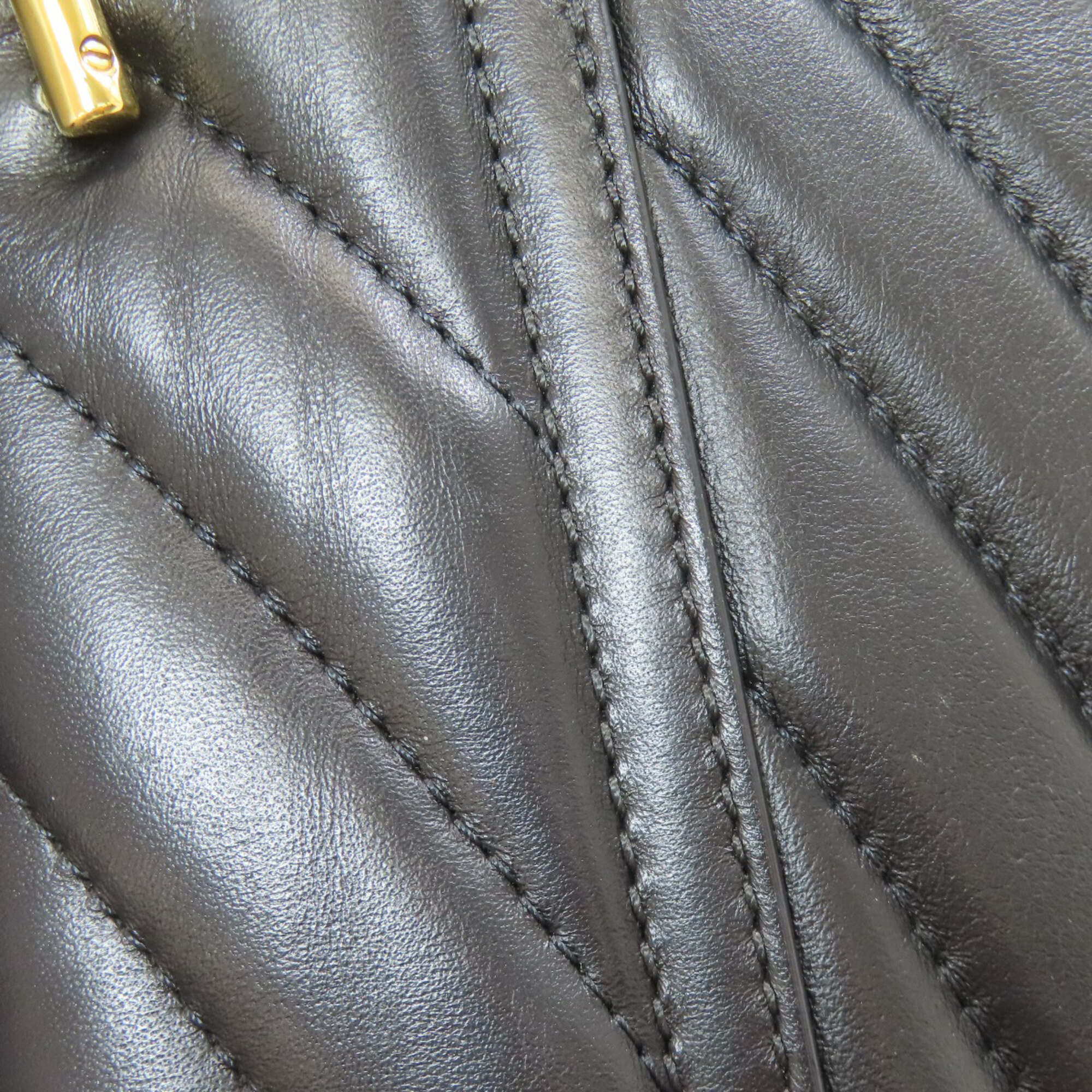 Chloé Black Leather Shoulder Bag (Pre-Owned)