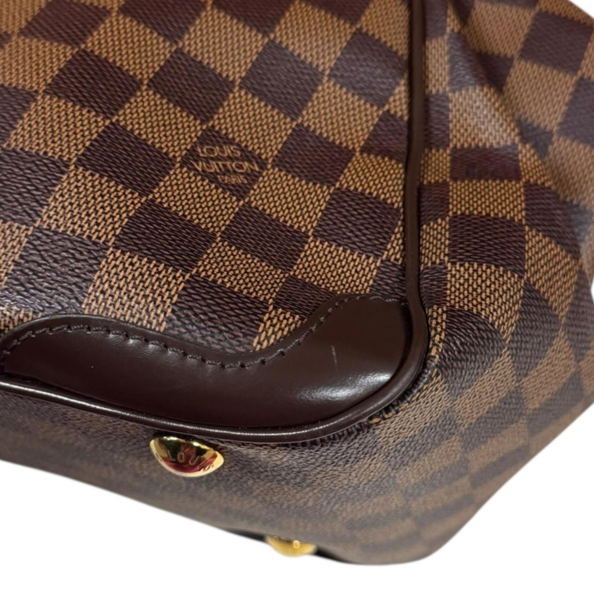 Louis Vuitton Brown Damier Canvas Handbag