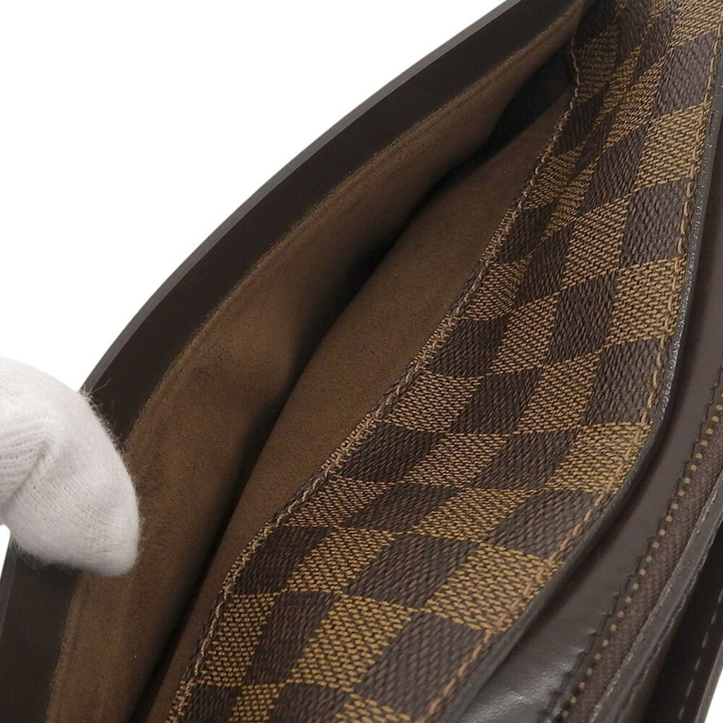 Louis Vuitton Damier Canvas Ebene Pvc Clutch Bag