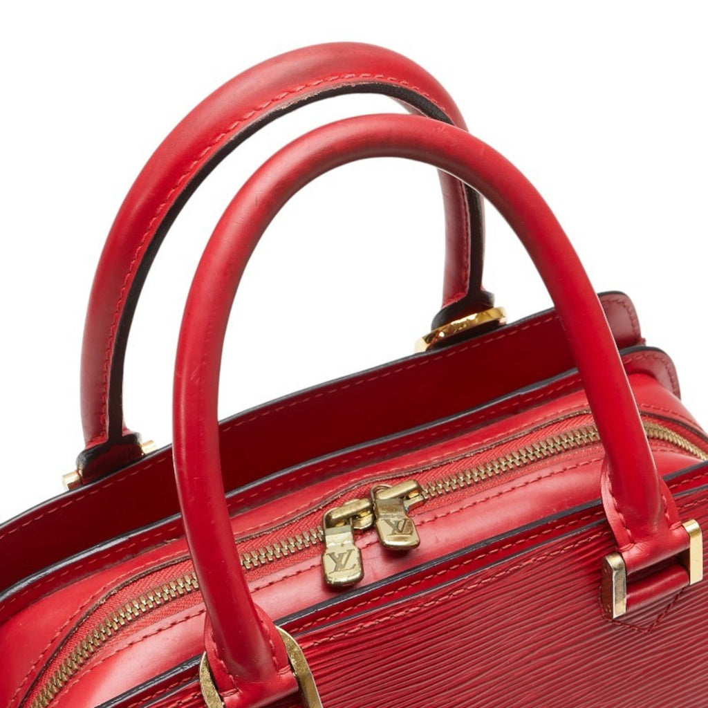 Louis Vuitton Epi Castilian Red Leather Handbag