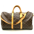 Louis Vuitton Monogram Brown Monogram Leather Boston Bag