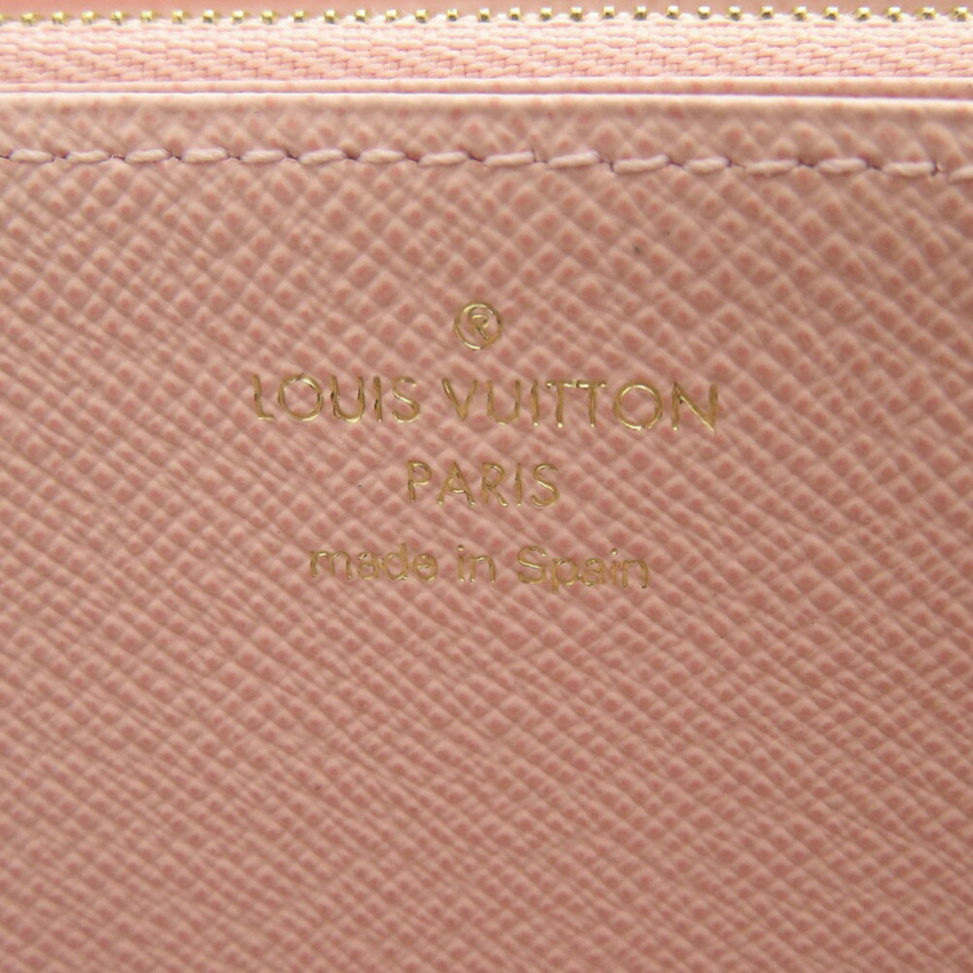 Louis Vuitton Pink Epi Leather Long Wallet
