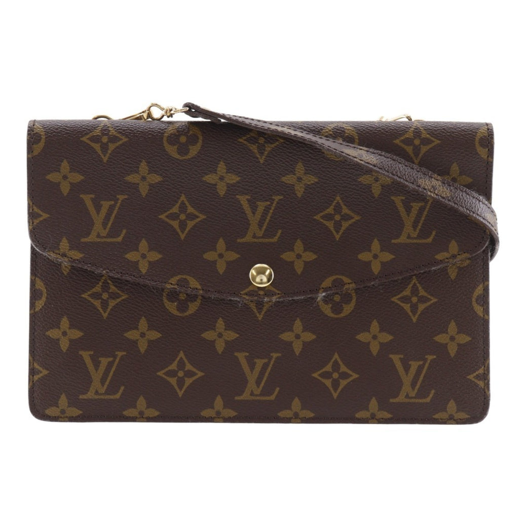 Louis Vuitton Brown Monogram Canvas Shoulder Bag