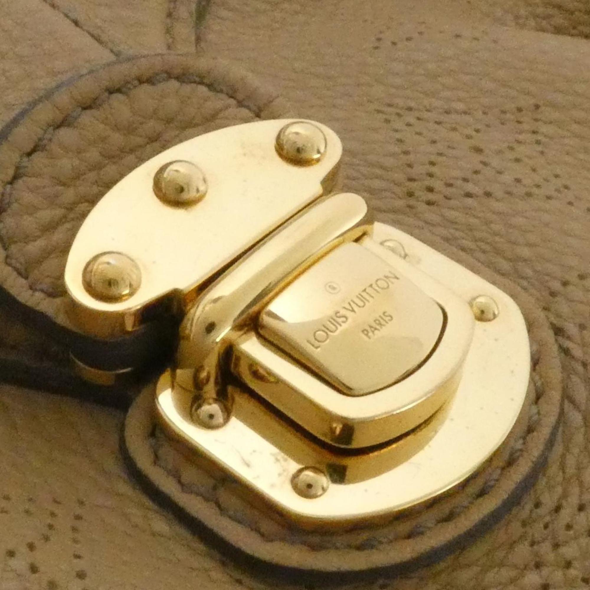 Louis Vuitton Biscuit Leather Shoulder Bag