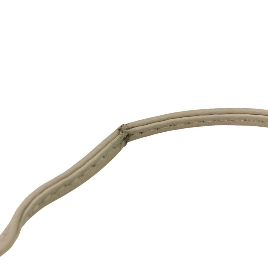Bottega Veneta Ivory Leather Shoulder Bag