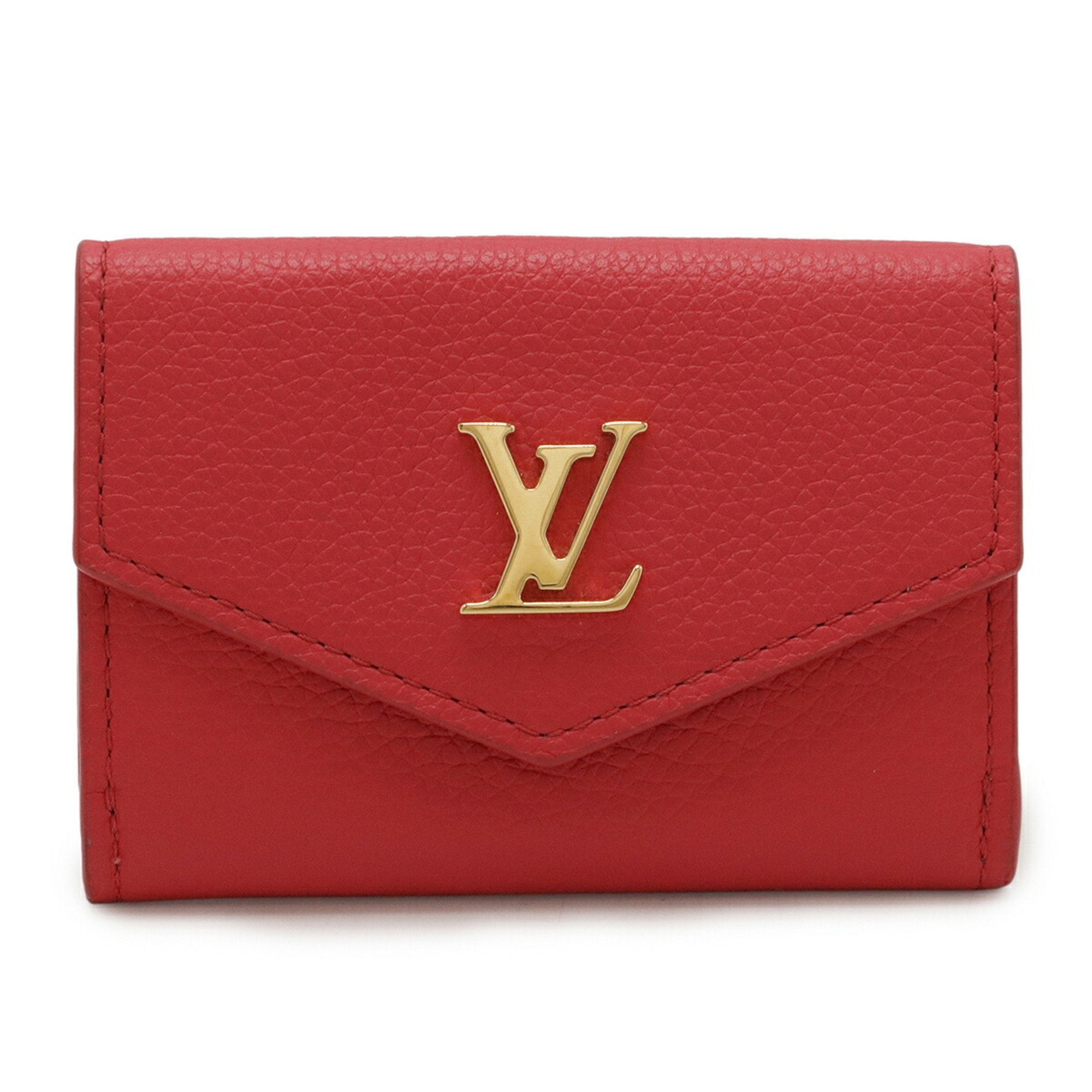 Louis Vuitton Fuchsia Fuchsia Pink Leather Wallet (Tri-Fold)