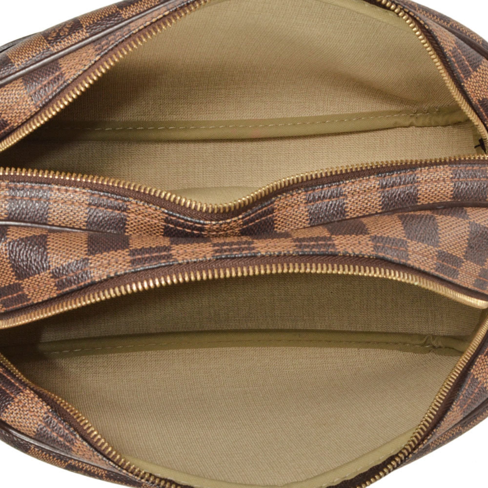Louis Vuitton Brown Damier Canvas Ebene Damier Canvas Shoulder Bag