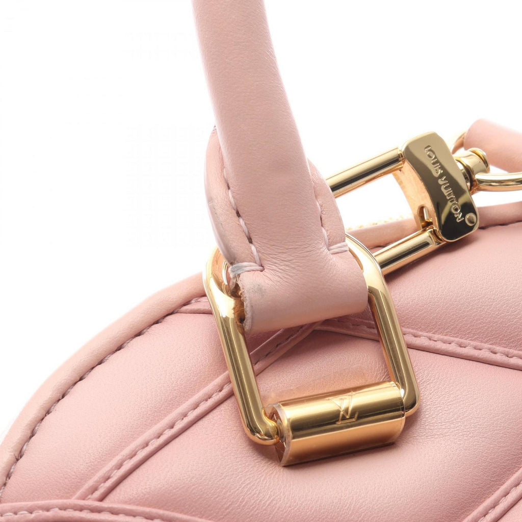 Louis Vuitton Pink Leather Handbag