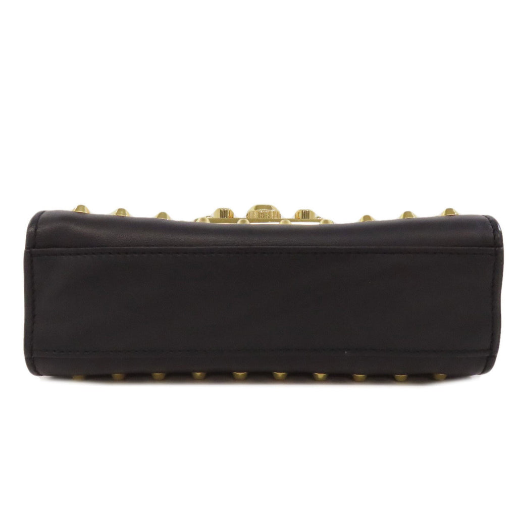 Gucci Black Leather Shoulder Bag (Pre-Owned)
