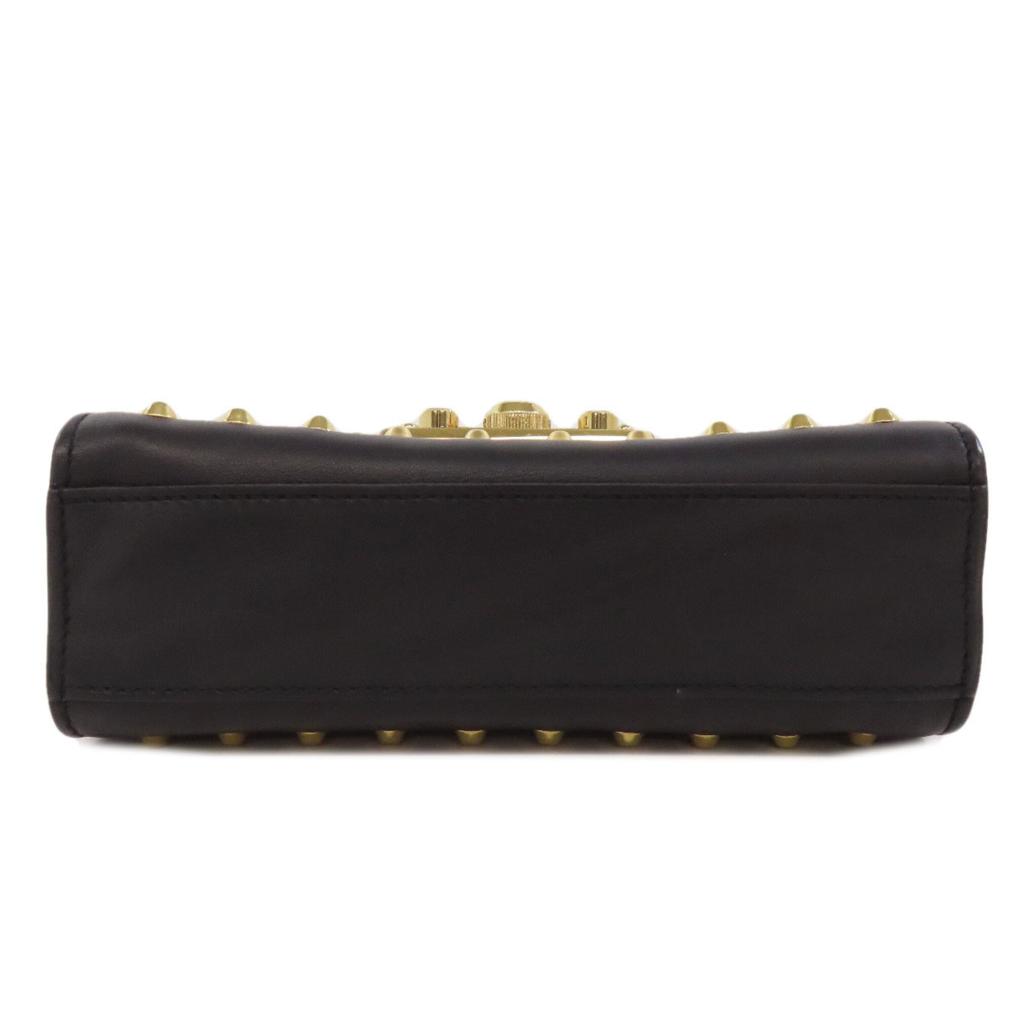 Gucci Black Leather Shoulder Bag (Pre-Owned)