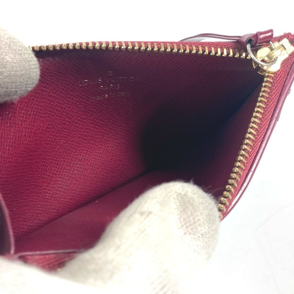 Louis Vuitton Monogram Brown Purple Monogram Coin Purse/Coin Case