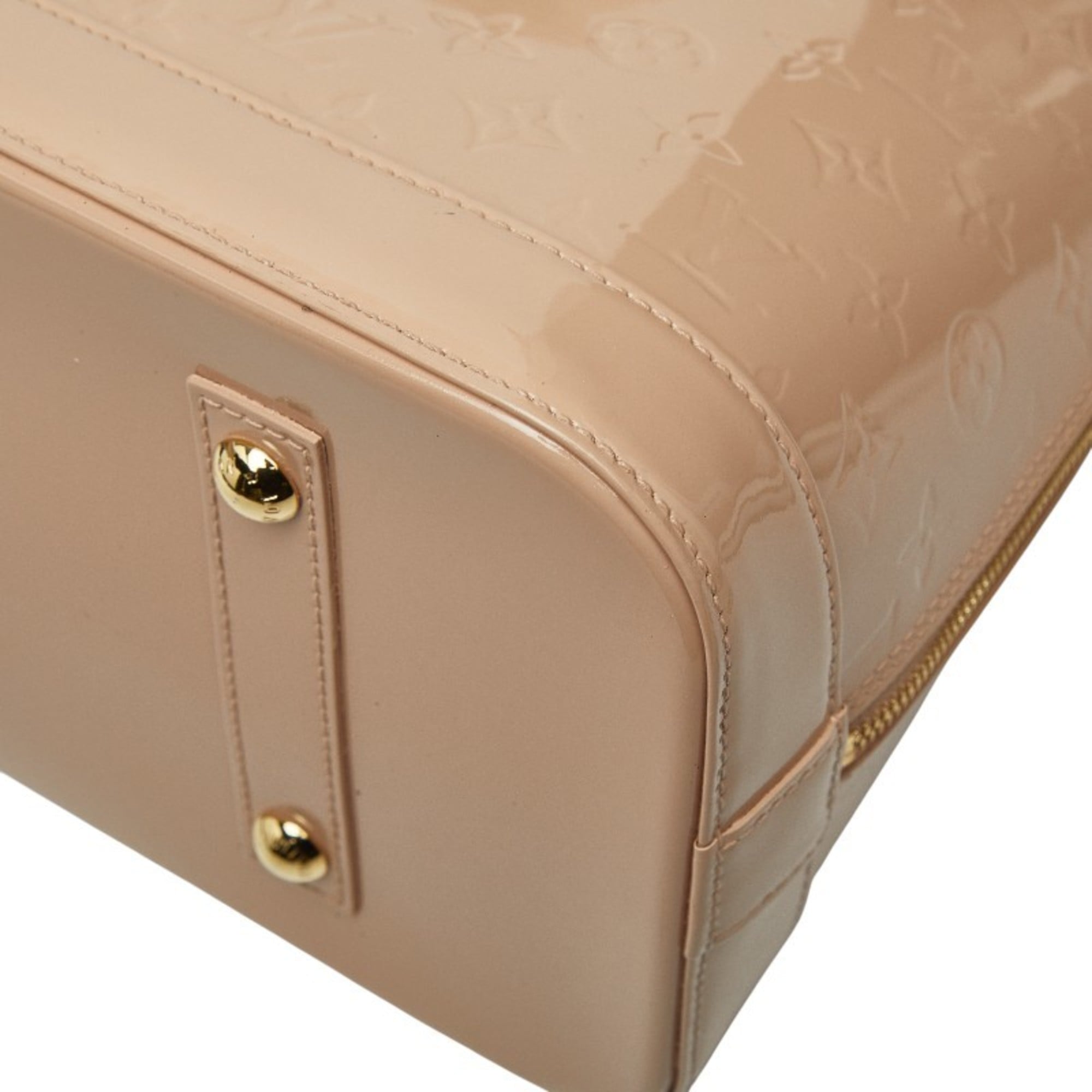 Louis Vuitton Monogram Rose Florentin Patent Leather Monogram Vernis Handbag