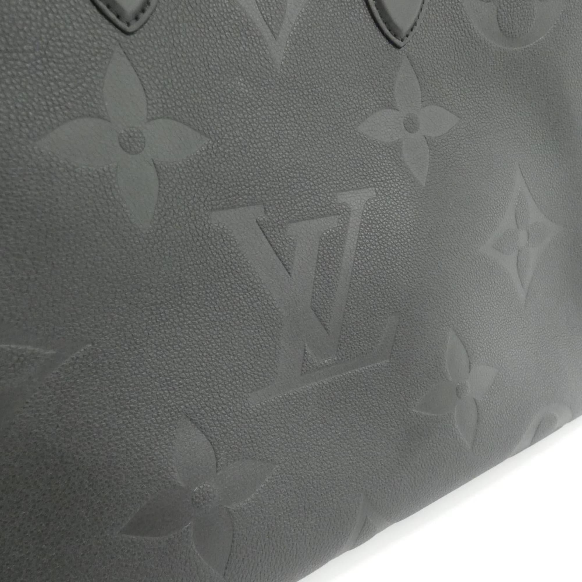 Louis Vuitton Black Leather Handbag