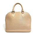 Louis Vuitton Beige Leather Handbag