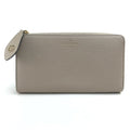 Louis Vuitton Monogram Beige Leather Long Wallet
