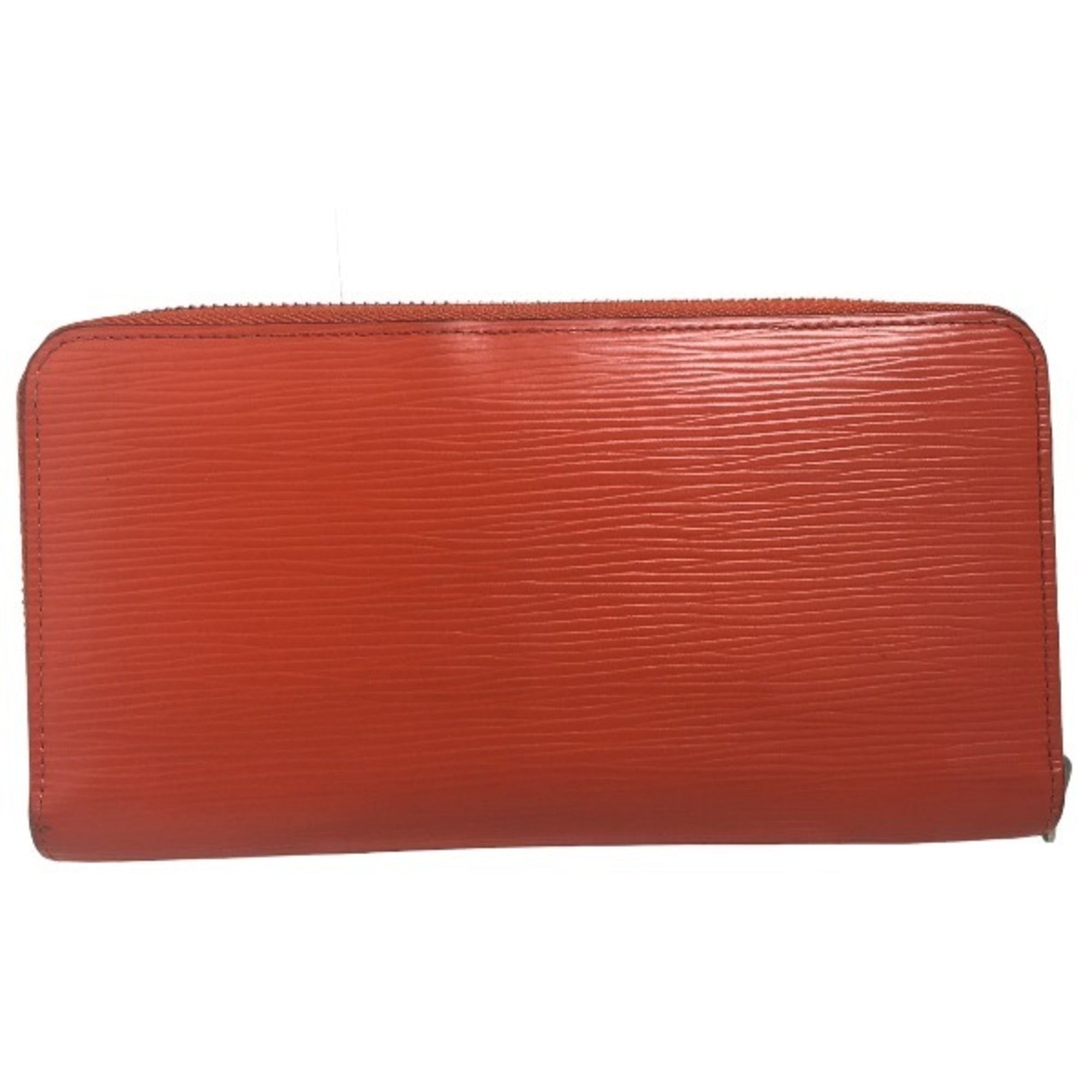 Louis Vuitton Epi Orange Epi Leather Long Wallet
