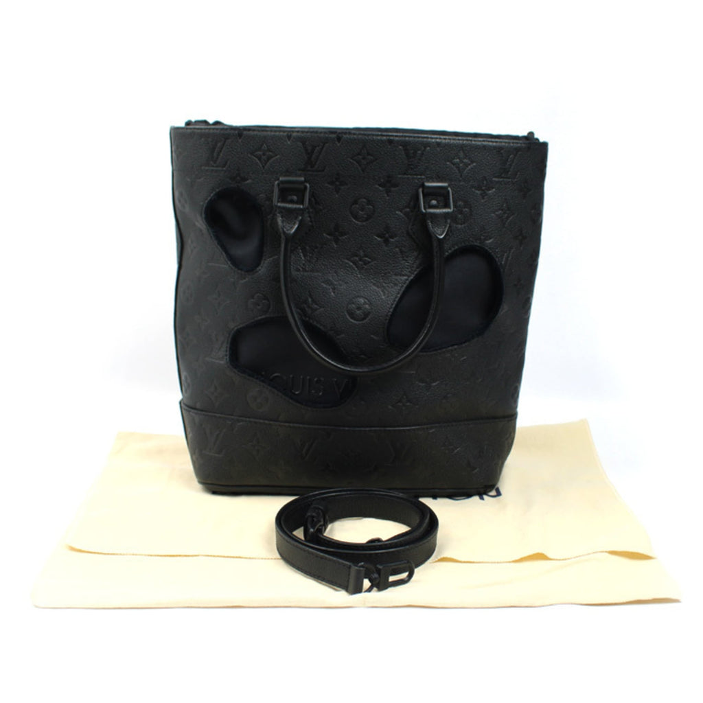 Louis Vuitton Black Monogram Empreinte Shoulder Bag