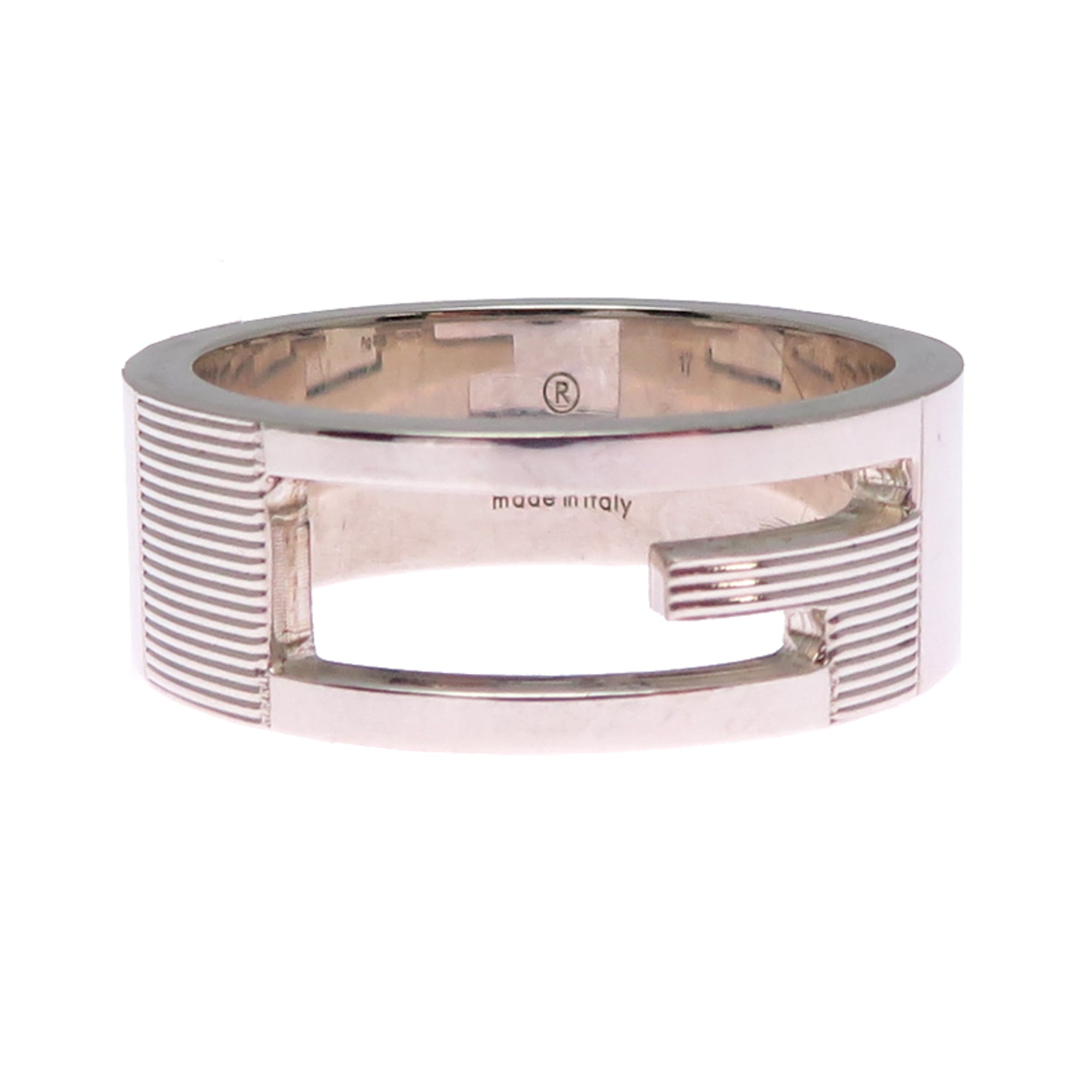 Gucci Silver 925 Band Ring (Pre-Owned)