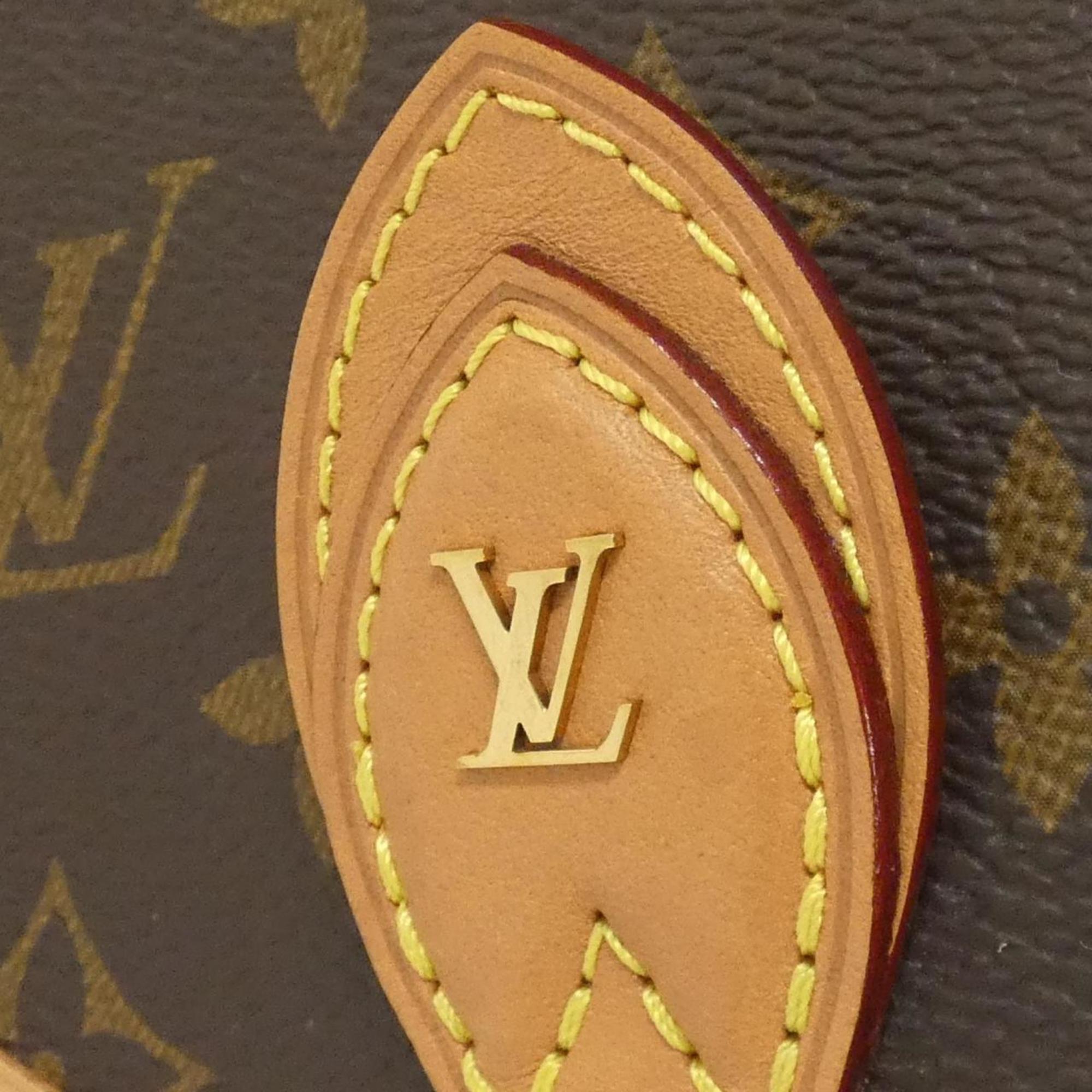 Louis Vuitton Brown Coated Canvas Shoulder Bag