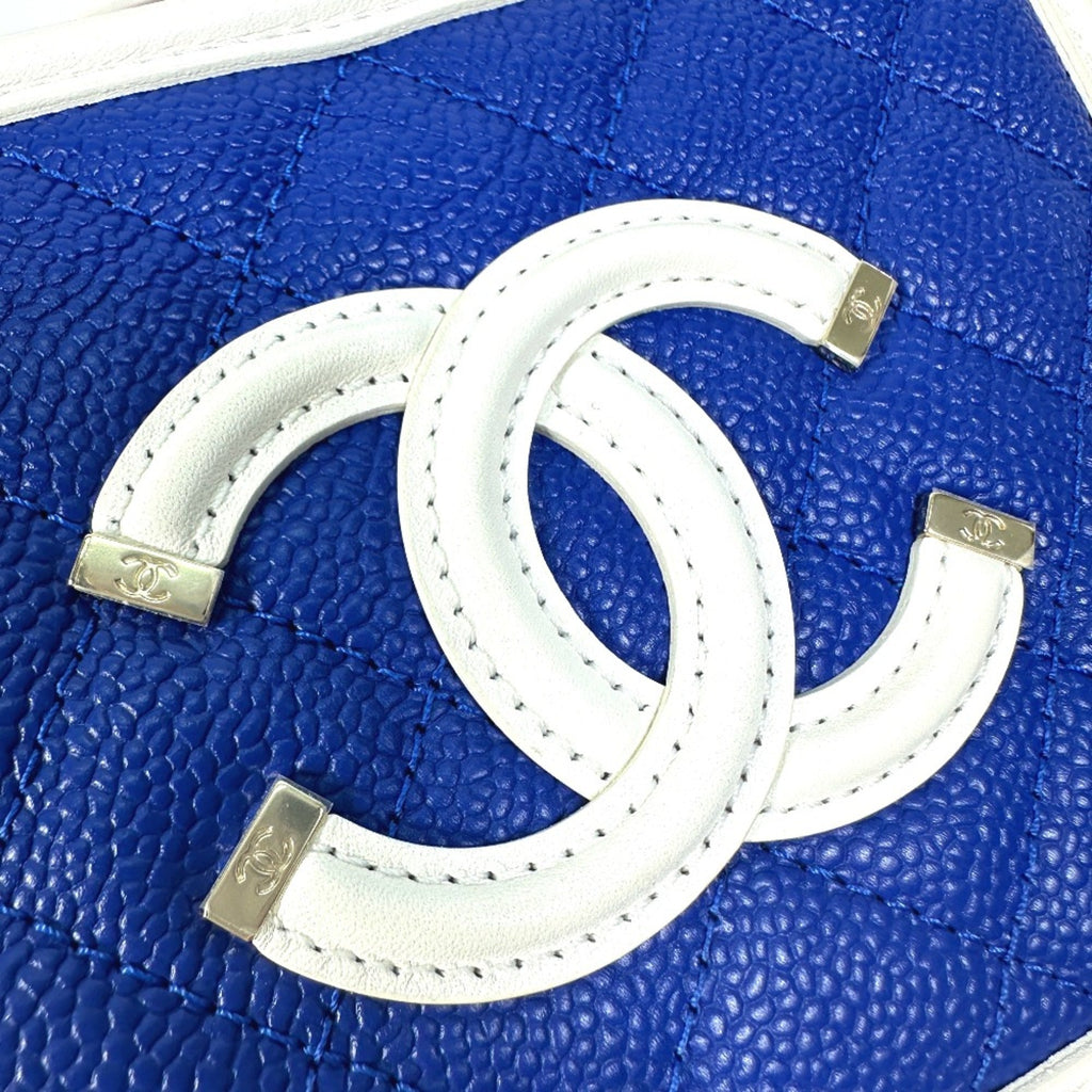 Chanel Red Leather Shoulder Bag