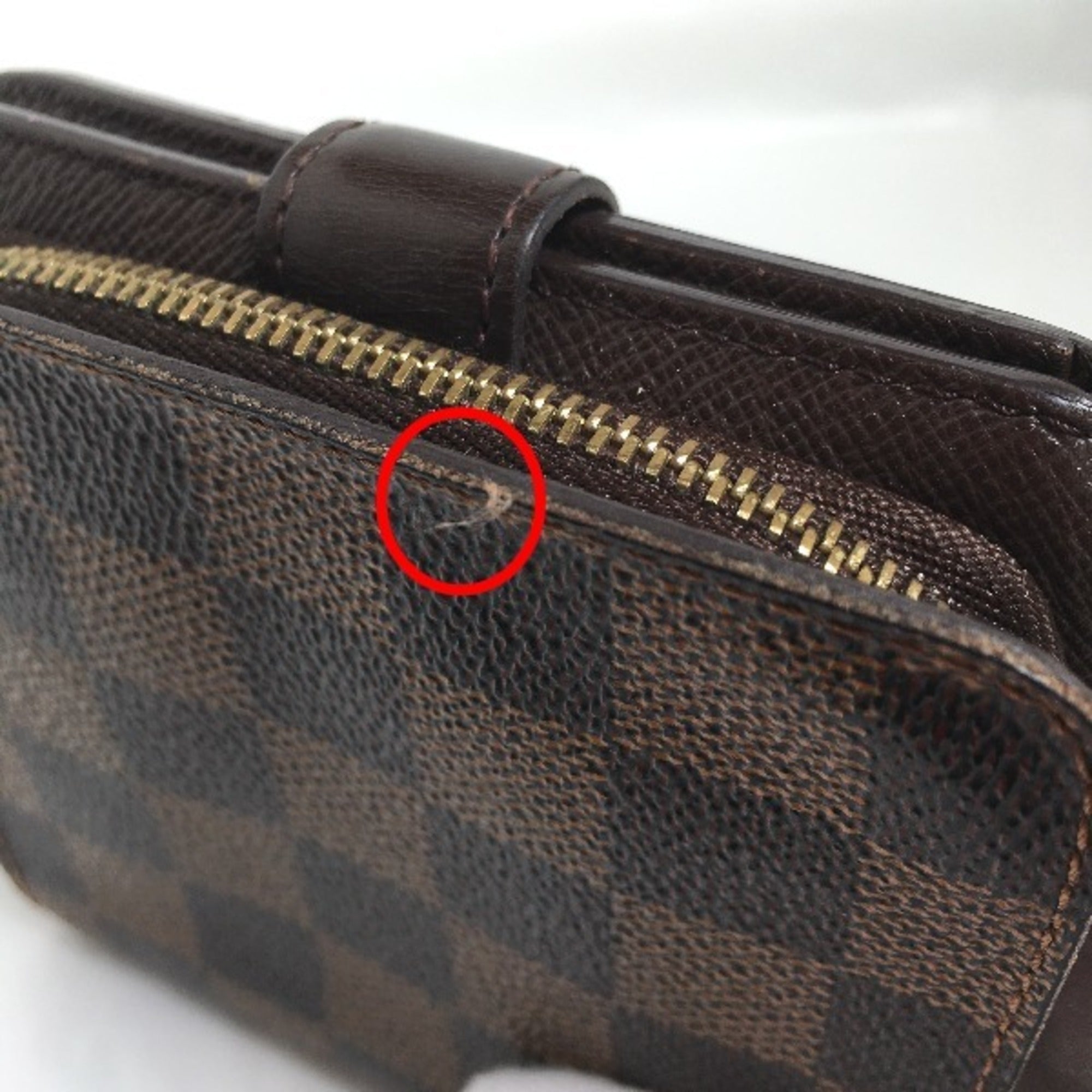 Louis Vuitton Damier Brown Damier Canvas Wallet