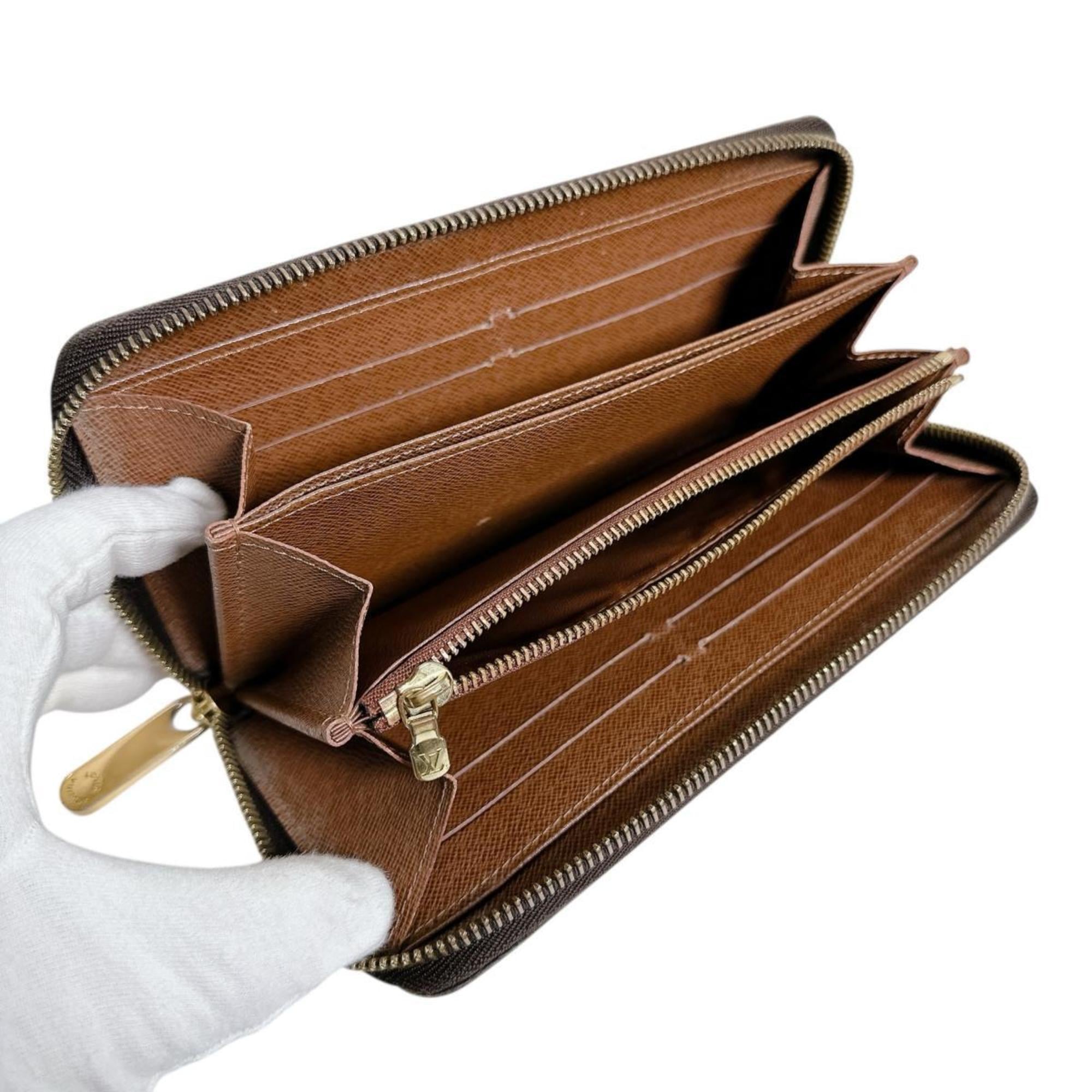 Louis Vuitton Brown Monogram Long Wallet