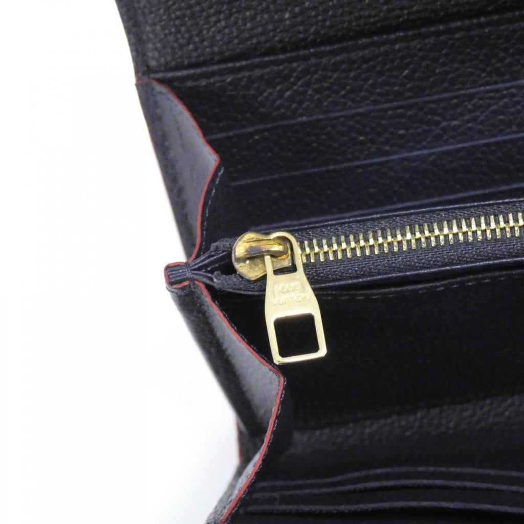 Louis Vuitton Marine Rouge Leather Long Wallet