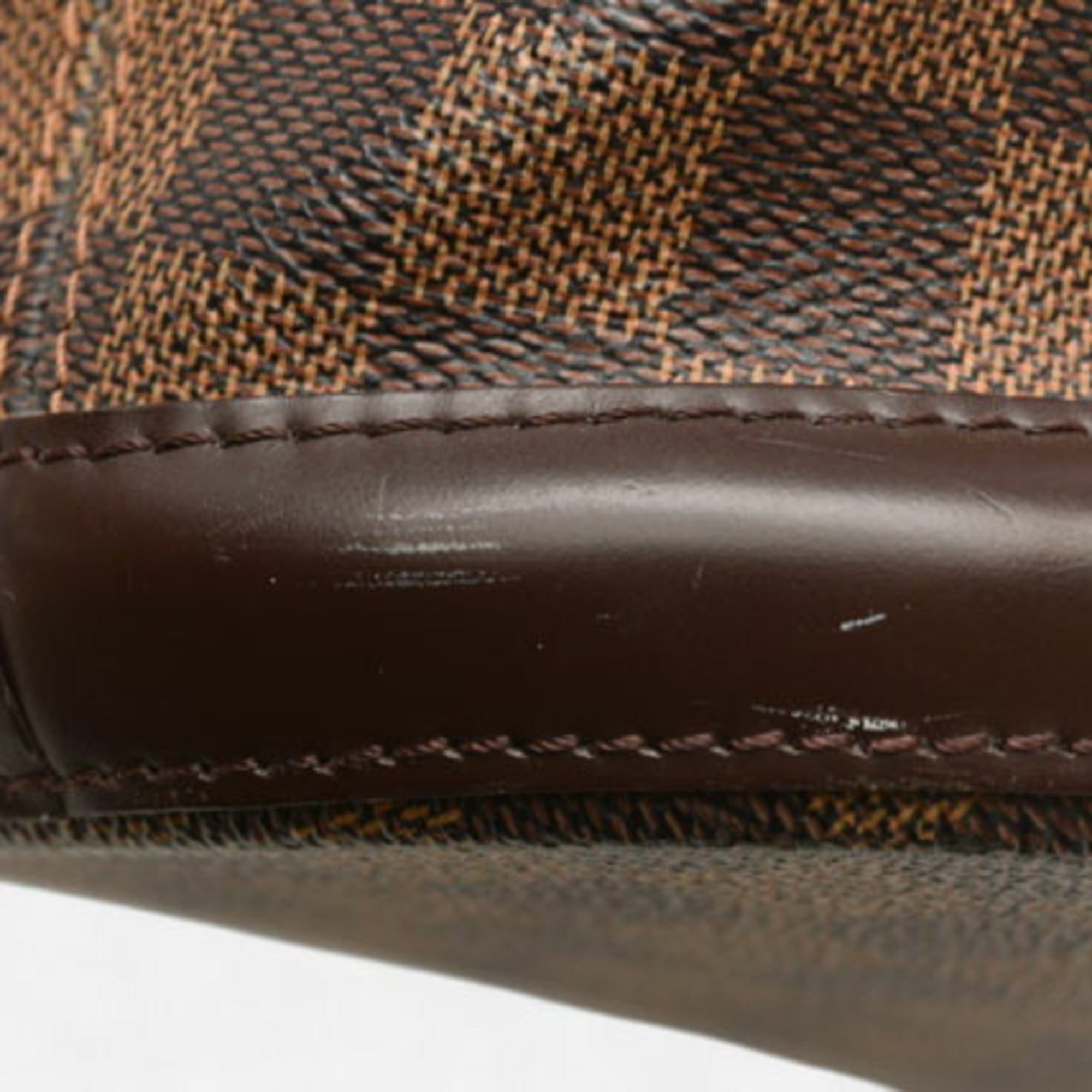 Louis Vuitton Damier Canvas Ebene Damier Canvas Shoulder Bag Tote Bag