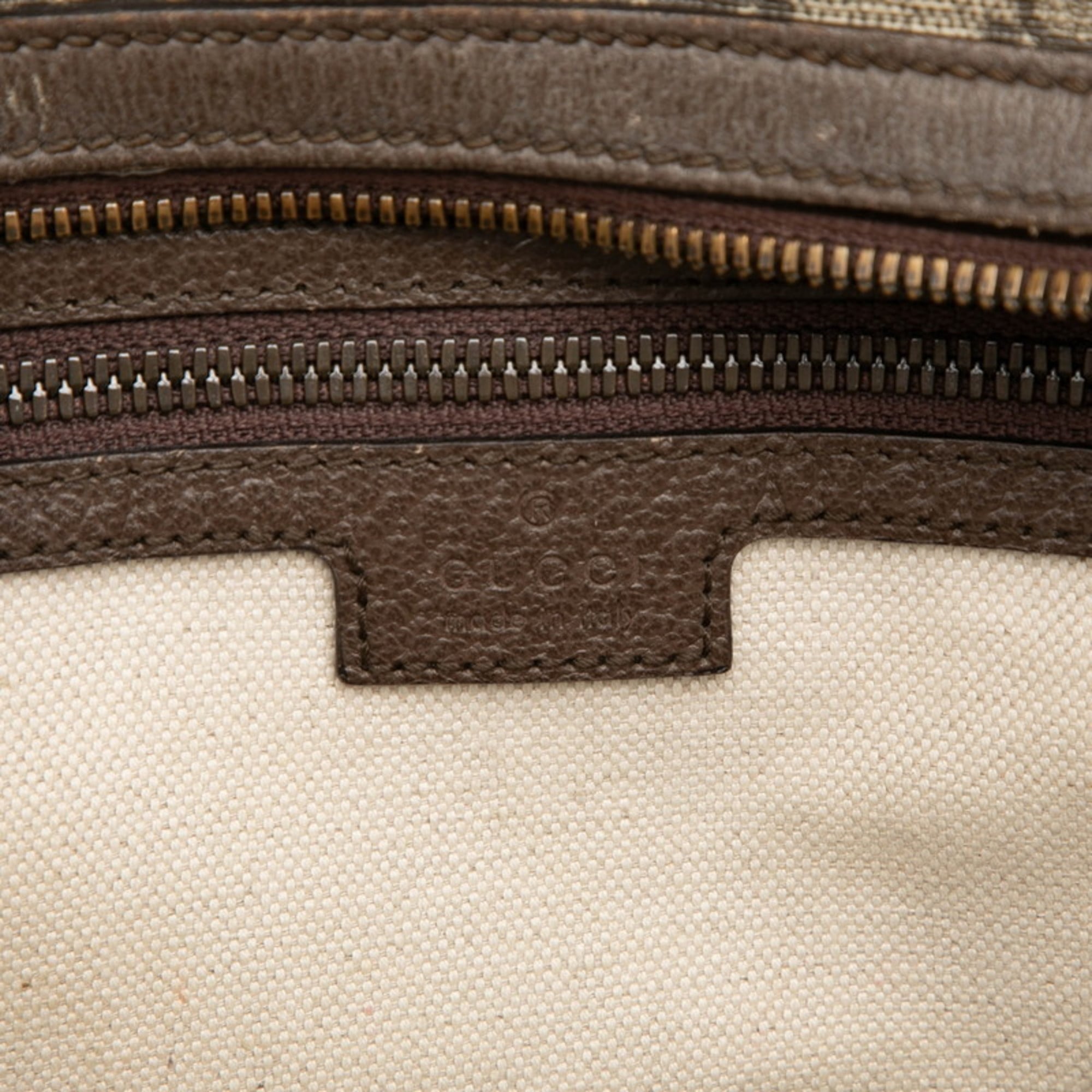 Gucci Ophidia Beige Multi-Color Pvc Leather Backpack (Pre-Owned)