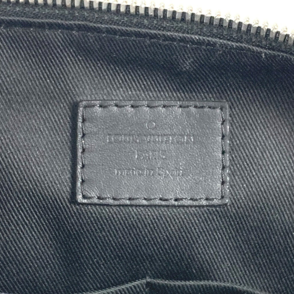 Louis Vuitton Black Galle Navy Damier Infini Shoulder Bag