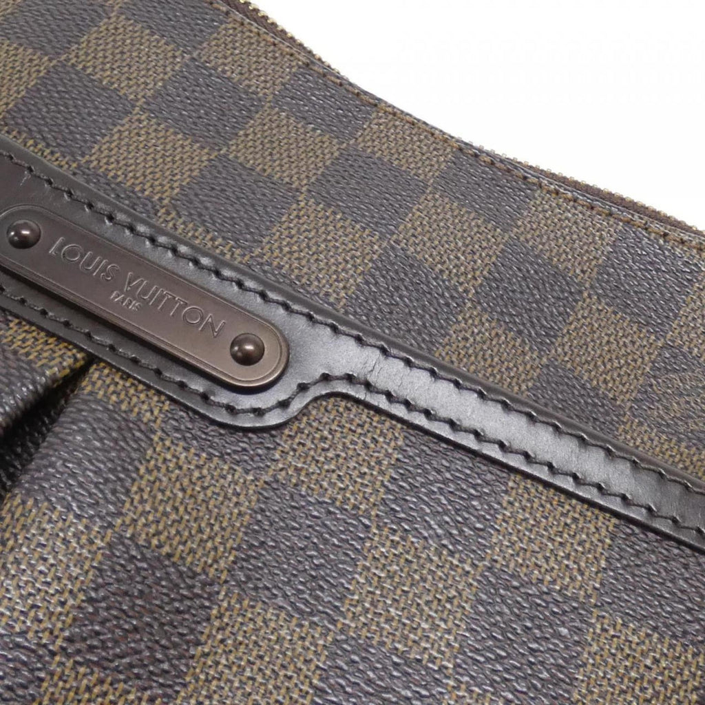 Louis Vuitton Brown Coated Canvas Shoulder Bag