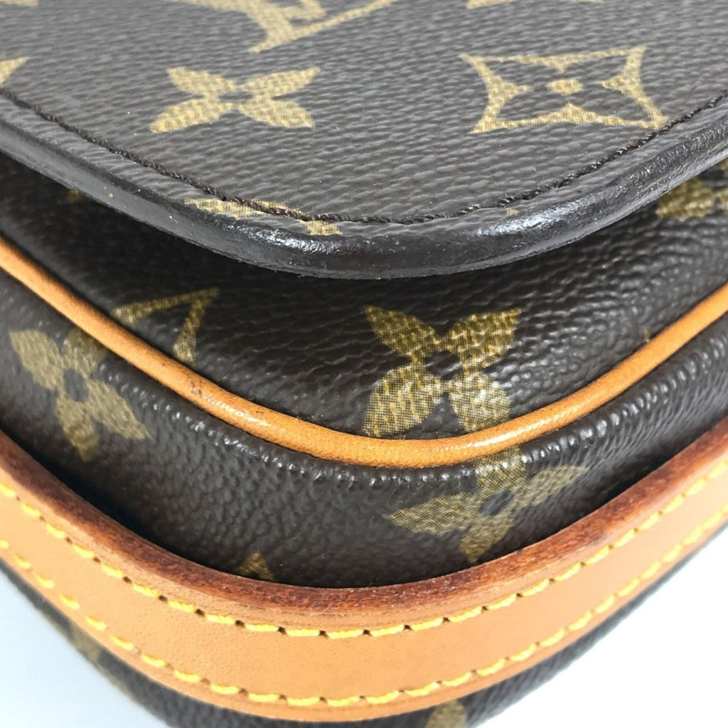 Louis Vuitton Brown Monogram Canvas Pochette Shoulder Bag