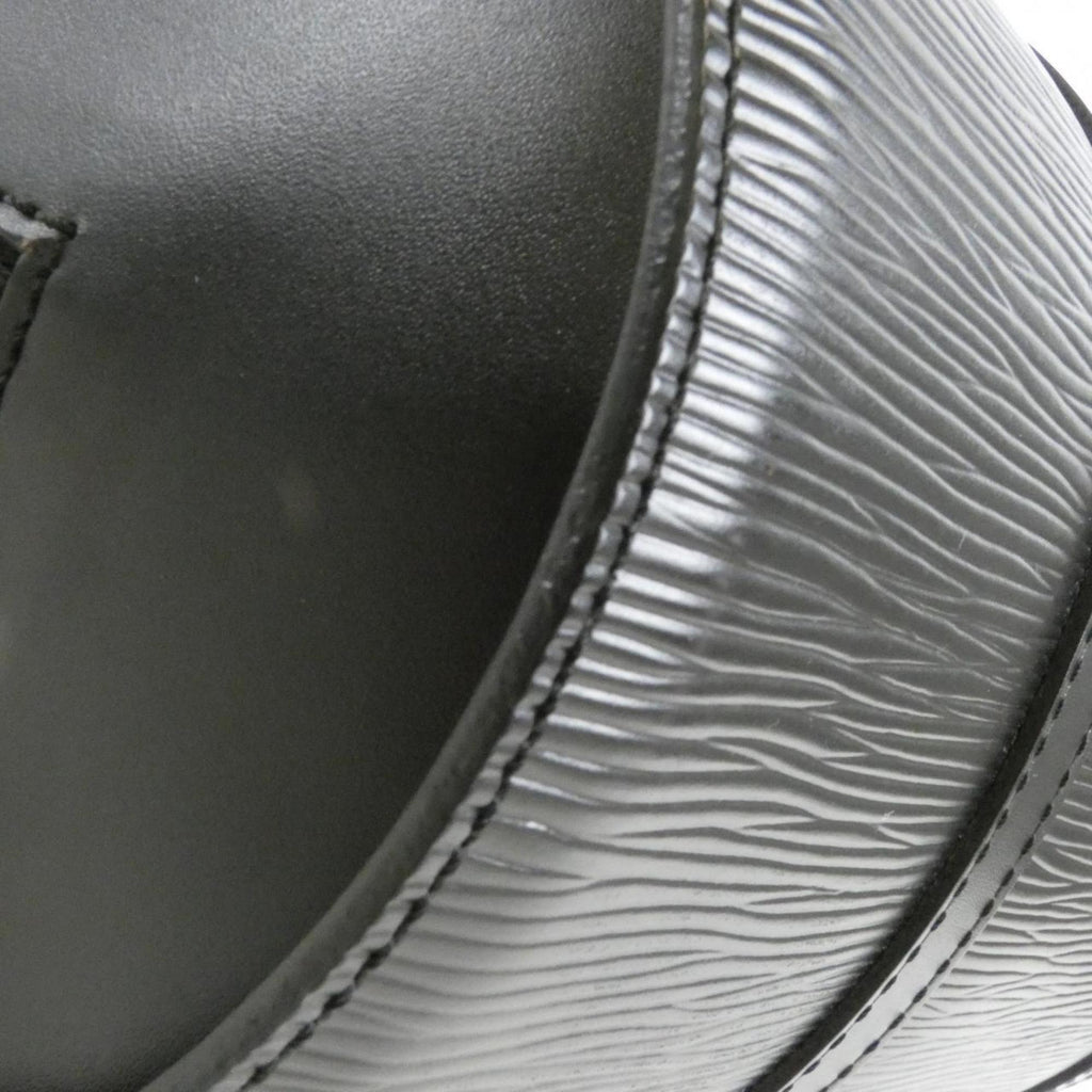 Louis Vuitton Black Leather Handbag