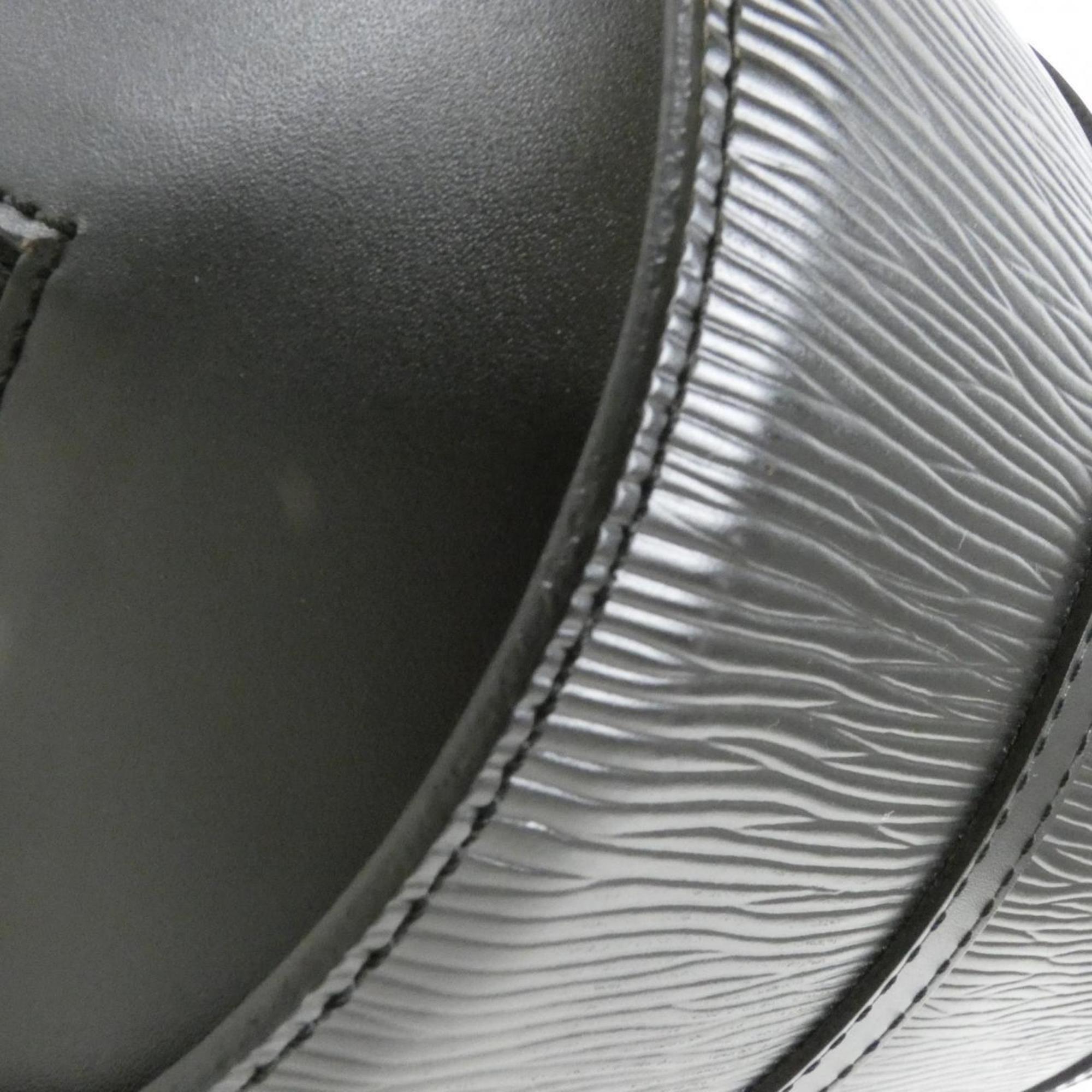 Louis Vuitton Black Leather Handbag