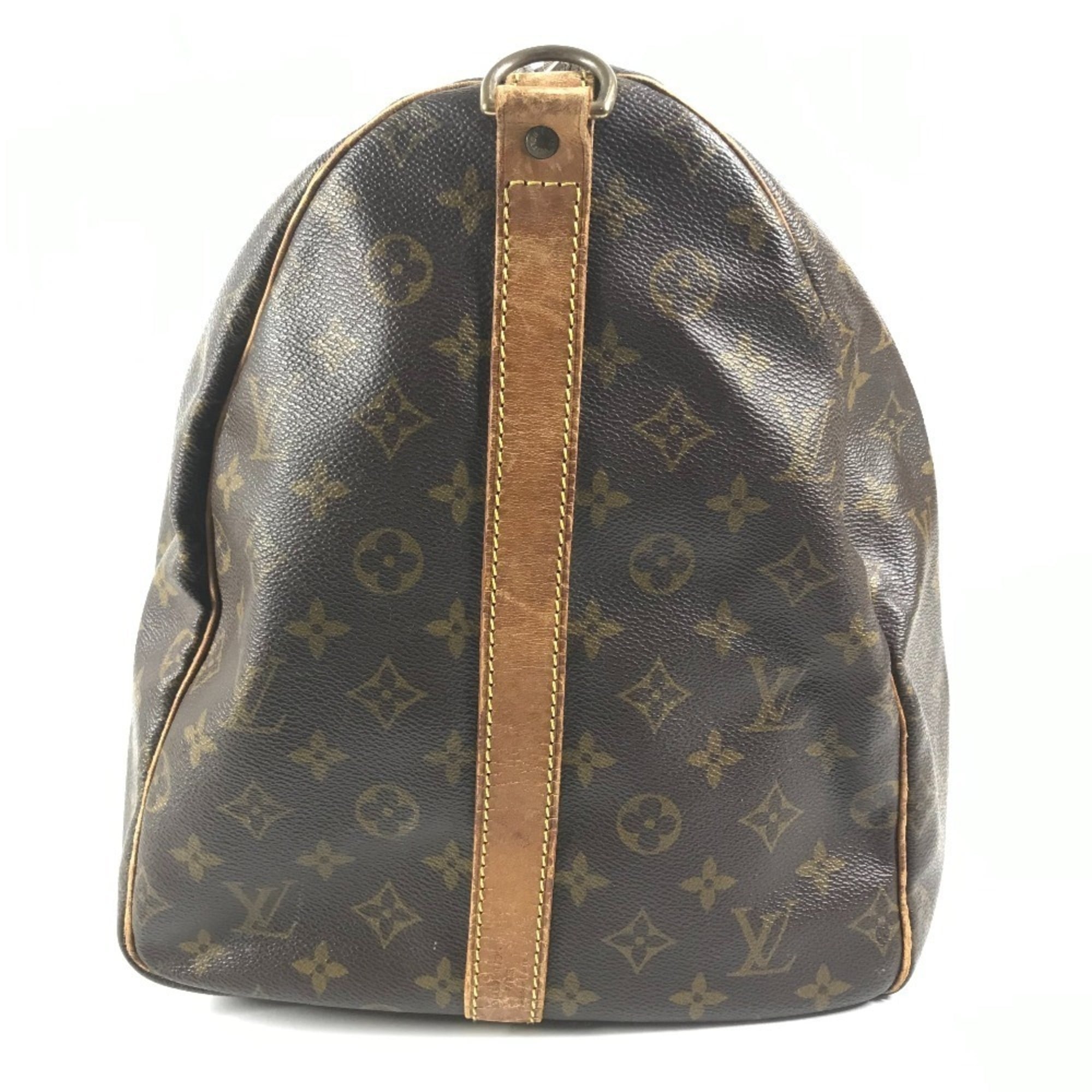 Louis Vuitton Brown Monogram Boston Bag Handbag Shoulder Bag