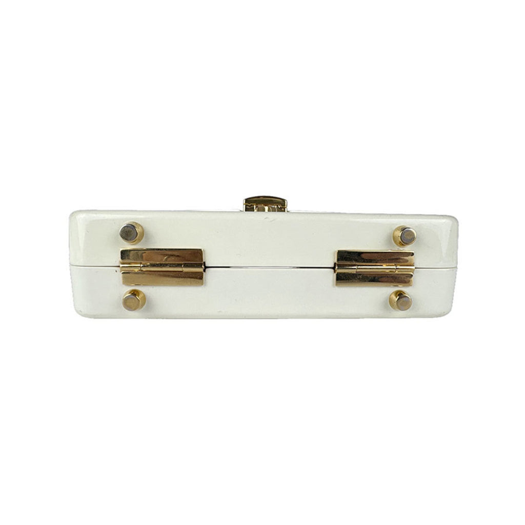 Gucci Ivory Acrylic Handbag Shoulder Bag (Pre-Owned)