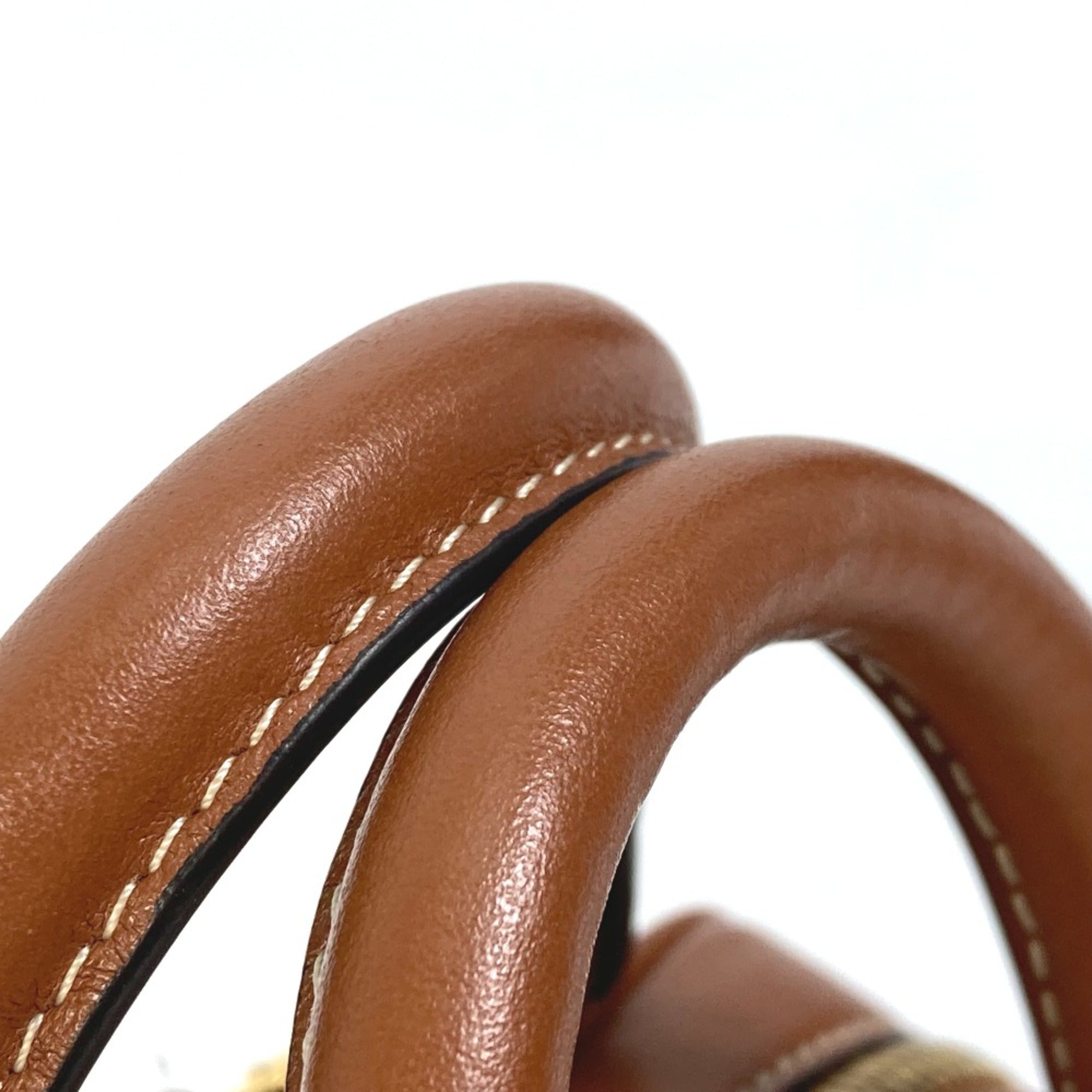 Celine Brown Leather Shoulder Bag