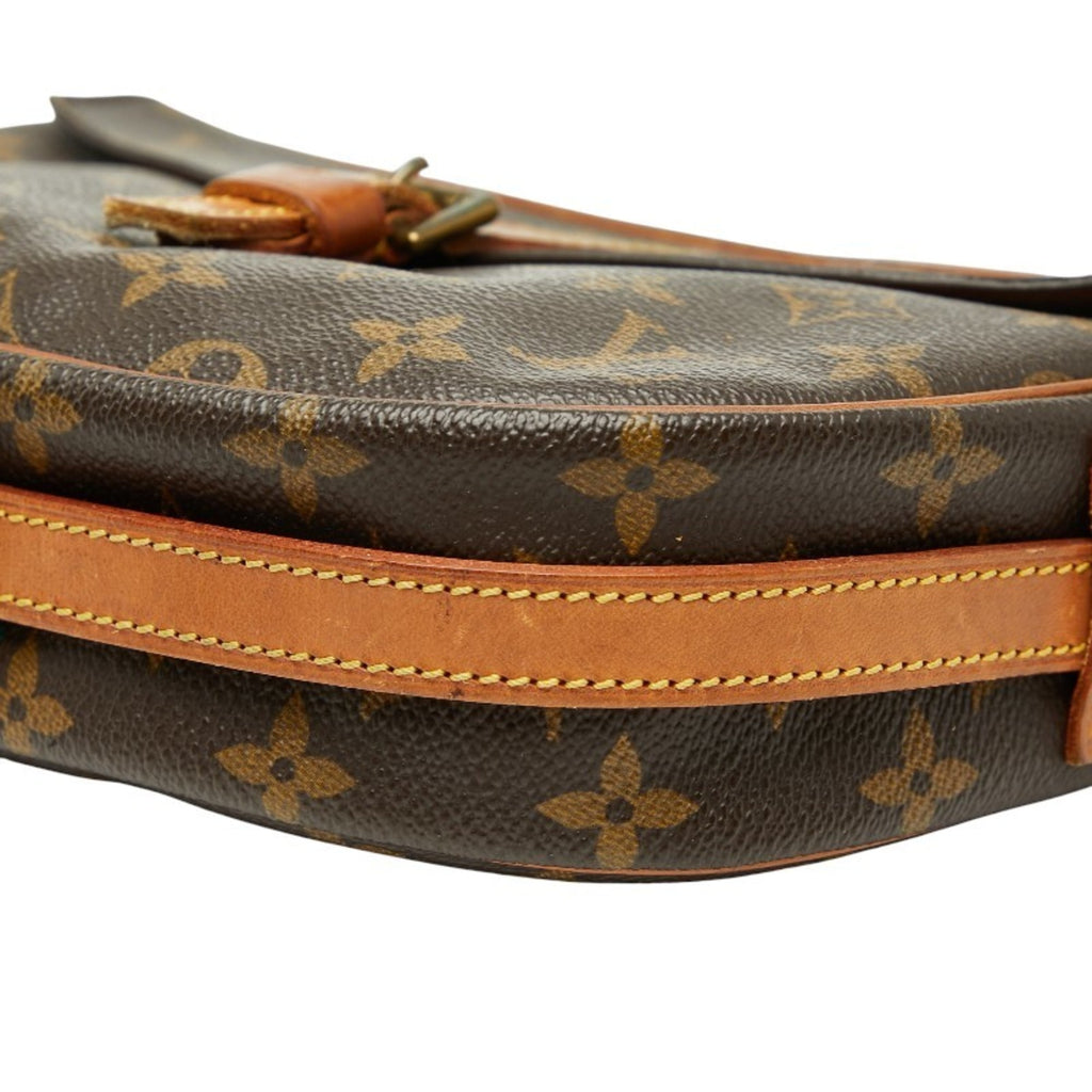 Louis Vuitton Brown Pvc Leather Shoulder Bag