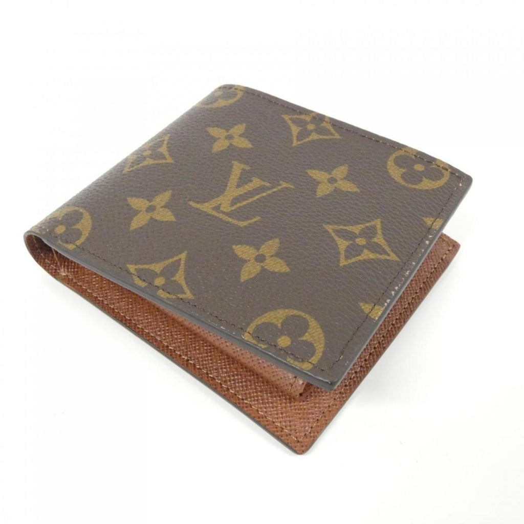 Louis Vuitton Marron Coated Canvas Wallet